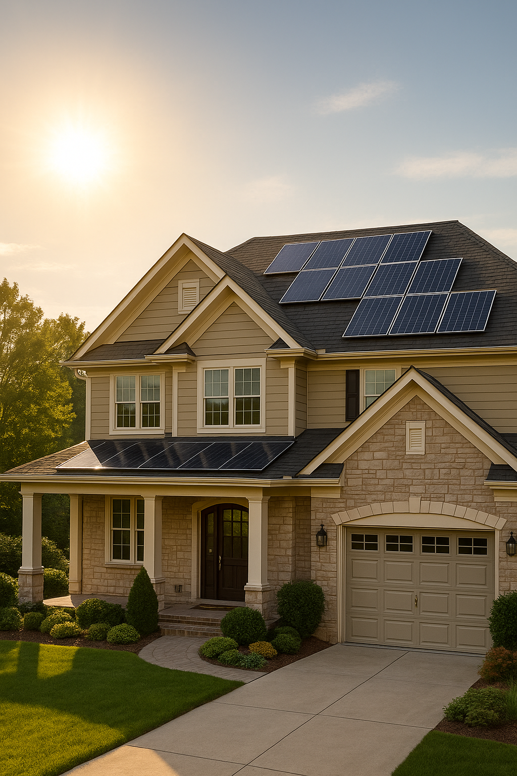 Isometric Solar Connect process